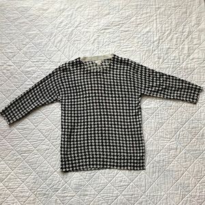 J.Crew Factory Houndstooth Sweater